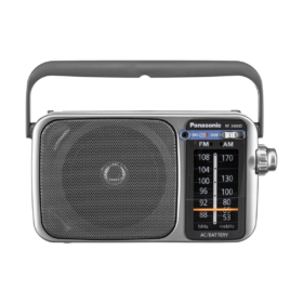 Panasonic RF-2400D Portable AM/FM Radio with New Toner