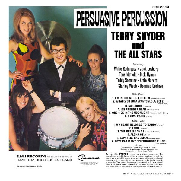 Persuasive Percussion by Terry Snyder And The All Stars