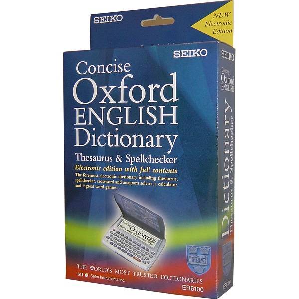Seiko ER6100 Concise Oxford Dictionary