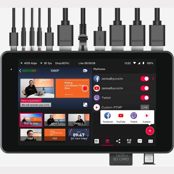 Yololiv YoloBox Pro – The Ultimate All-In-One Multi-Cam Live Streaming & Switching System