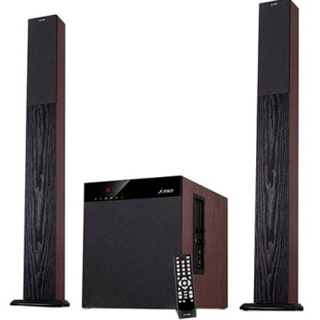 F&D T400X Wooden Tower Bluetooth TV Speaker